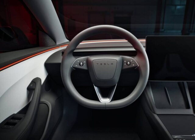 Tesla Model 3 interior