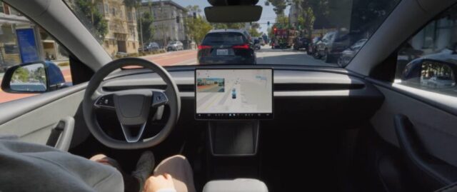 Tesla Model Y interior