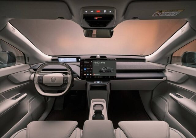 Volvo EX60 interior