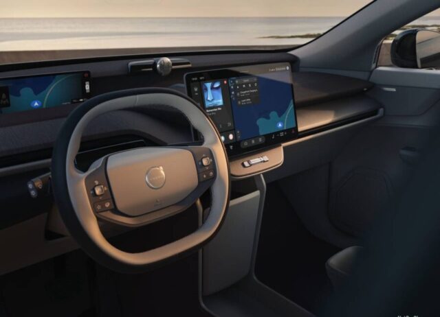 Volvo EX60 2026 interior