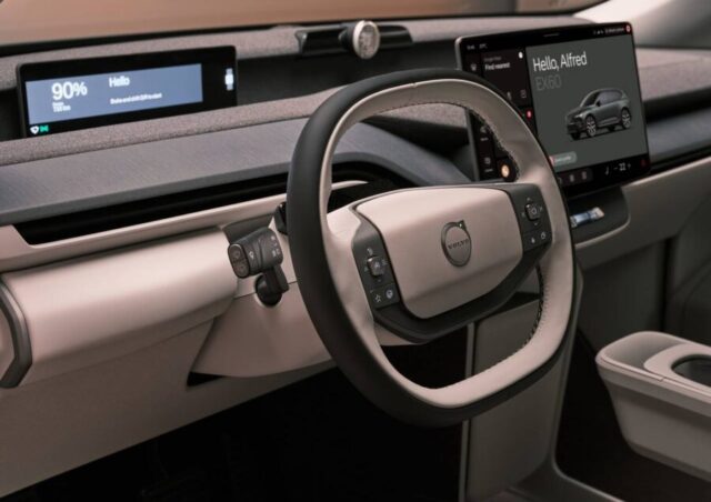 Volvo EX60 interior