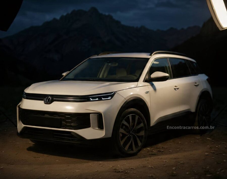 Novo Taos 2027 - Novo SUV da VW já roda em testes e pode se chamar Taos ao invés de T-Cross 7 Volkswagen taos 2027