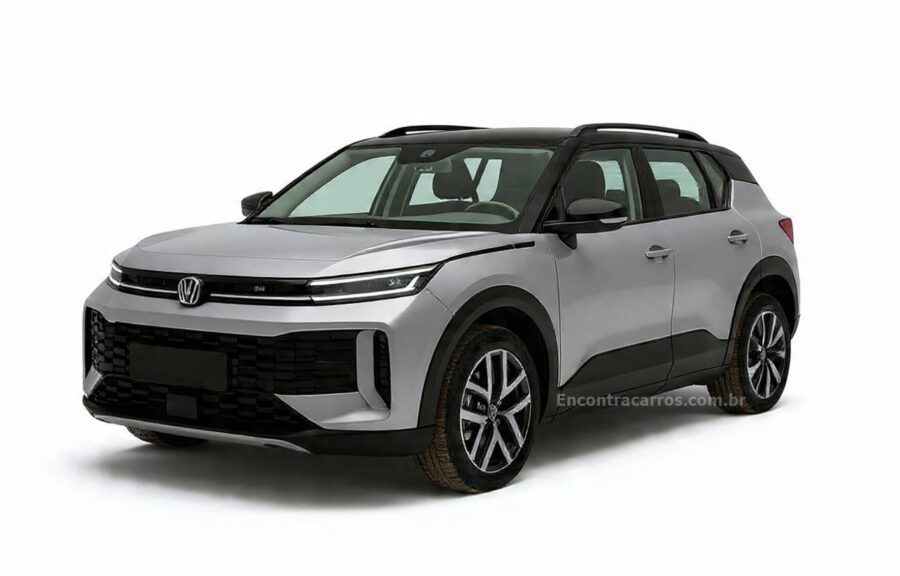 Novo Taos 2027 - Novo SUV da VW já roda em testes e pode se chamar Taos ao invés de T-Cross 11 VW Taos 2027 / VW T-Cross 2027