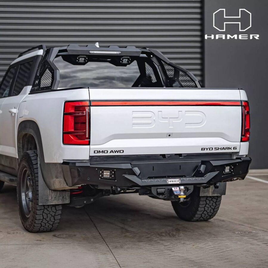 BYD Shark impressiona após ganhar kit off-road da Hamer 4x4 3 Hamer 4x4 BYD Shark