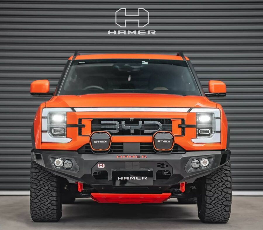 BYD Shark impressiona após ganhar kit off-road da Hamer 4x4 2 BYD Shark Hamer 4x4
