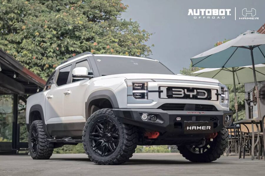 BYD Shark impressiona após ganhar kit off-road da Hamer 4x4 1 BYD Shark Hamer 4x4 King Series