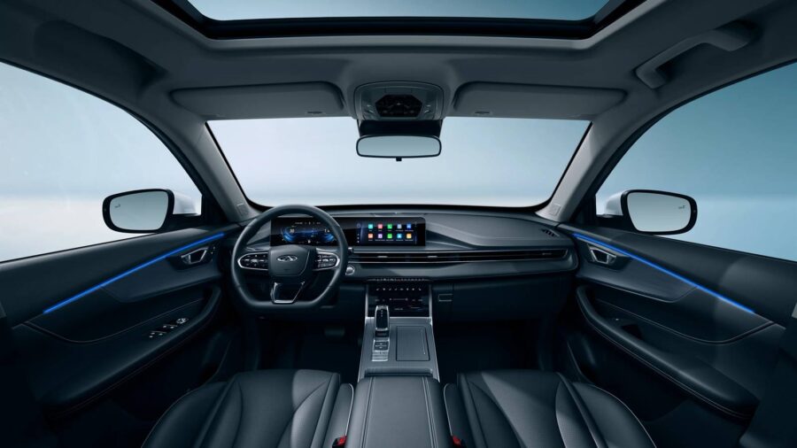 Novo CAOA Chery Tiggo 5x 2027 chega melhor e mais barato, parte de R$ 124.990 5 Chery Tiggo 5X 2027 interior