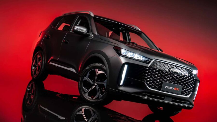 Home 7 novo Chery Tiggo 5X 2026 2027