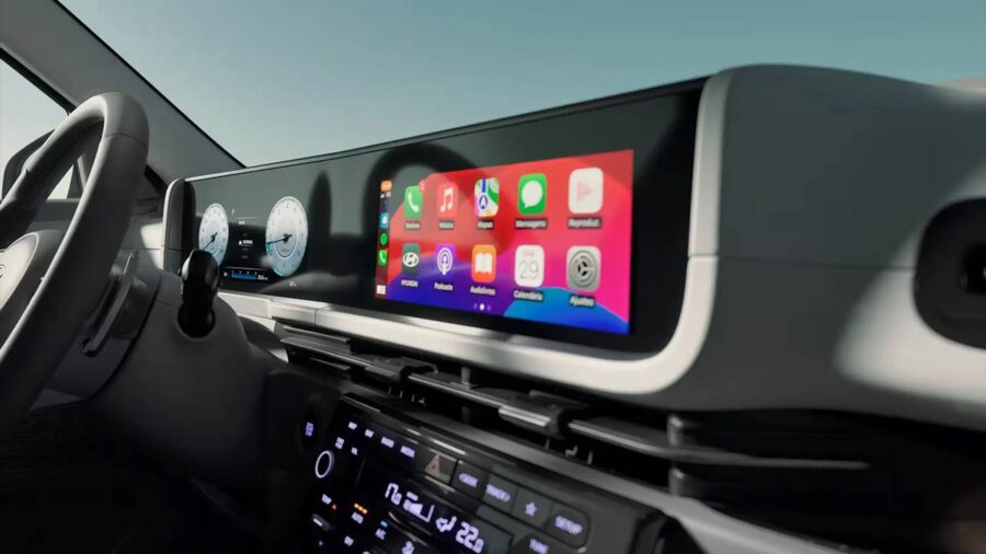 Hyundai Creta 2027 - Versões, equipamentos e preços 6 Hyundai Creta 2027 interior multimidia