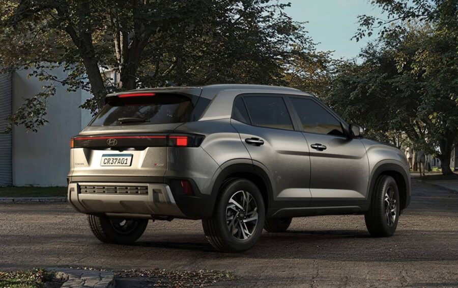 Hyundai Creta 2027 - Versões, equipamentos e preços 2 Hyundai Creta Platinum 2027 traseira