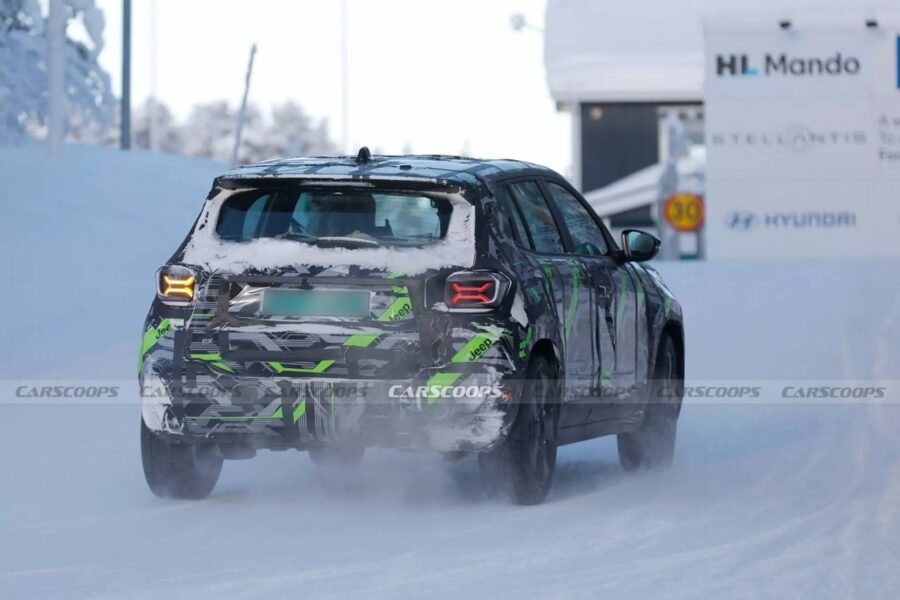 Jeep Avenger 2027 com visual atualizado é flagrado na Europa 3 Jeep Avenger 2027