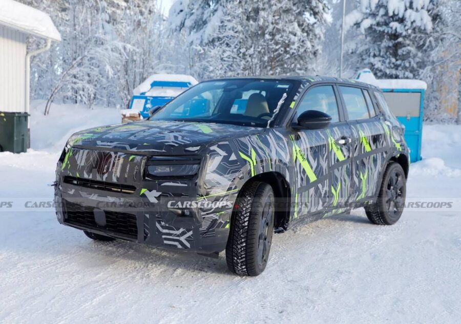 Jeep Avenger 2027 com visual atualizado é flagrado na Europa 2 Jeep Avenger 2027