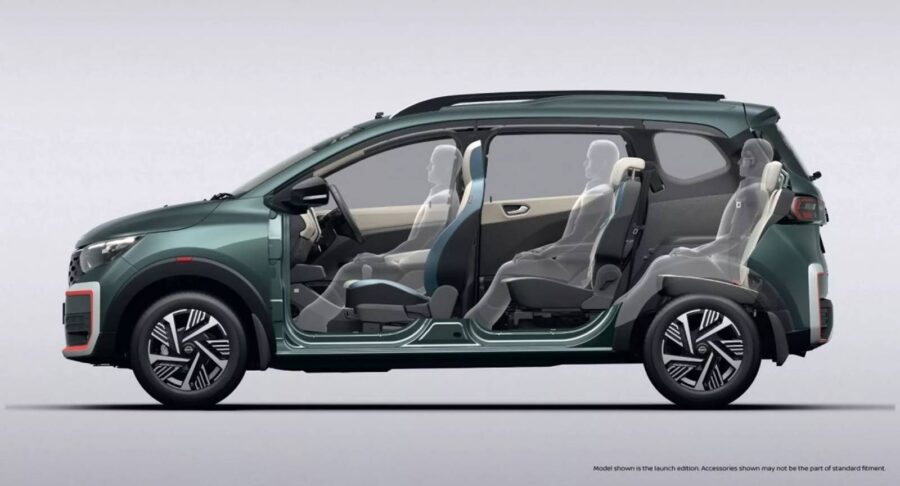 Nissan Gravite - Novo SUV de 7 lugares baseado no Kwid 2 Nissan Gravite interior