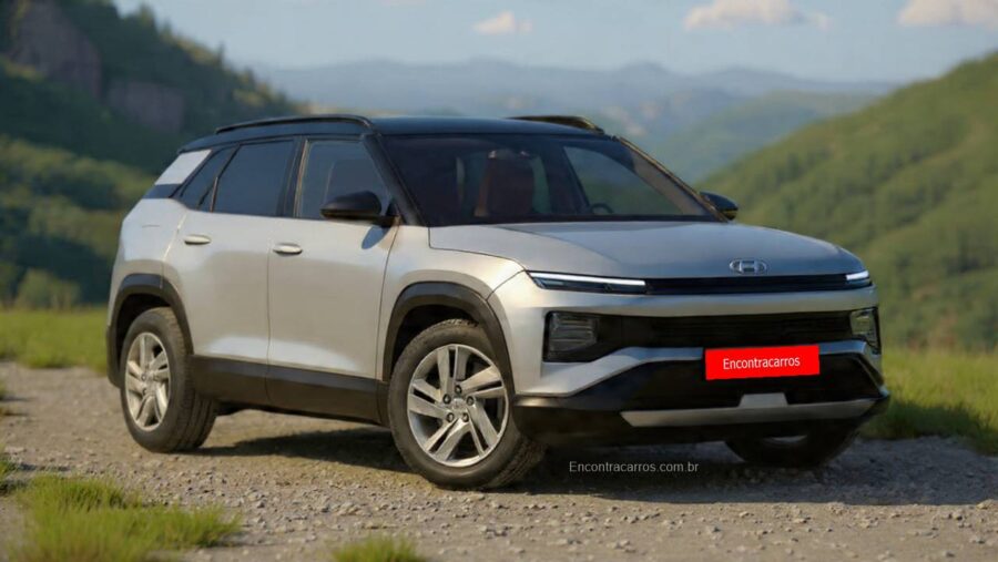 Hyundai Bayon 2027 é flagrado e revela seu design 2 Hyundai Bayon 2027