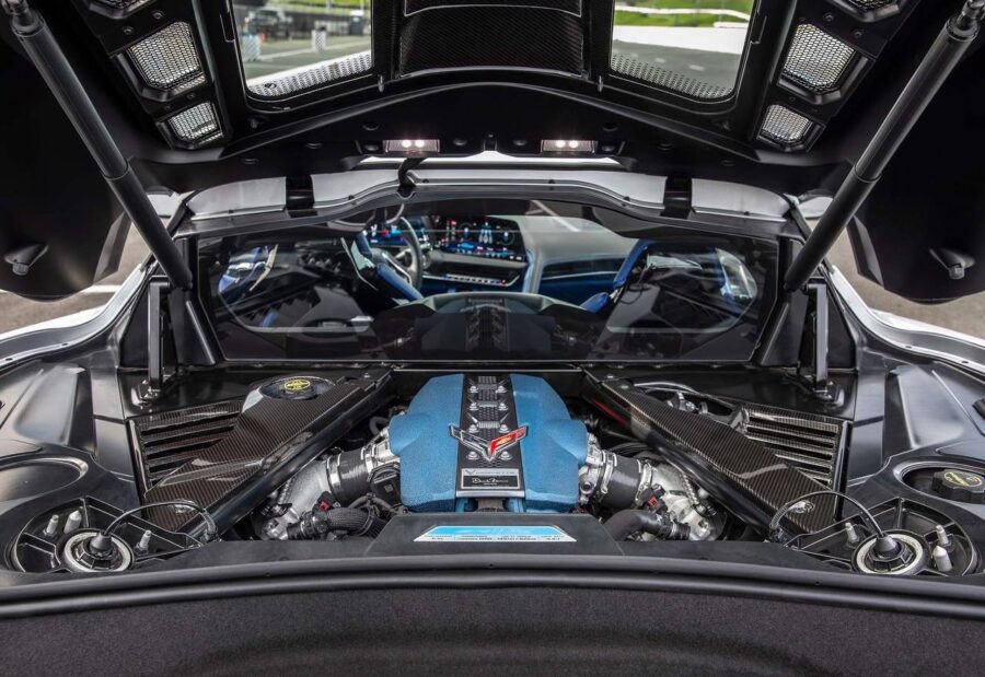 Chevrolet Corvette ZR1X: Nova versão 4x4 com 1250 cv coloca o esportivo americano em um novo patamar 1 Chevrolet Corvette ZR1X motor