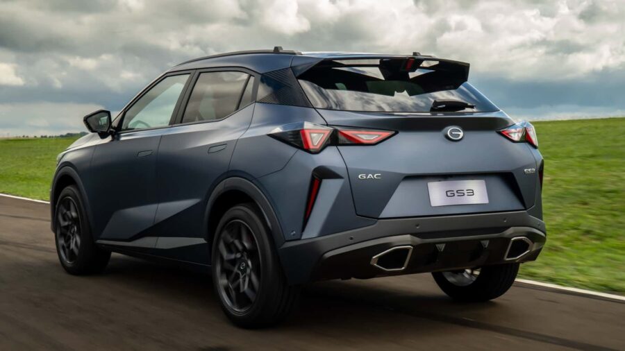 GAC GS3 chega por R$ 129.990, confira versões, equipamentos e preços 3 GAC GS3 2027