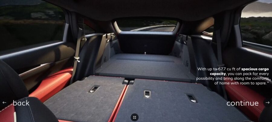 Infiniti QX65 - Conheça o novo SUV coupé rival de BMW X6 e Porsche Cayenne 5 Infiniti QX65 porta malas trunk