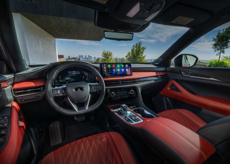 Infiniti QX65 - Conheça o novo SUV coupé rival de BMW X6 e Porsche Cayenne 4 Infiniti QX65 interior