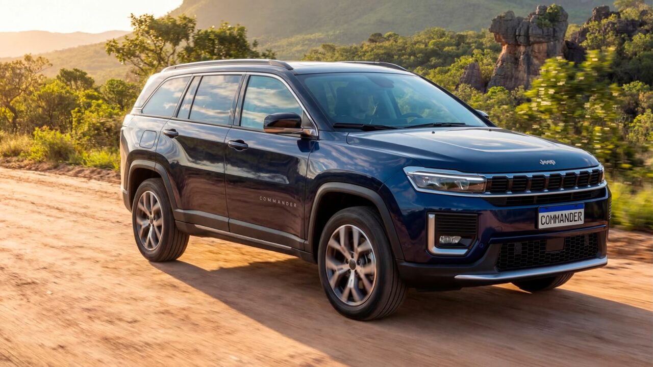 Jeep Commander 2027 chega com motor híbrido leve e faz até 11 km/l na cidade 1 Jeep Commander Limited MHEV 2027