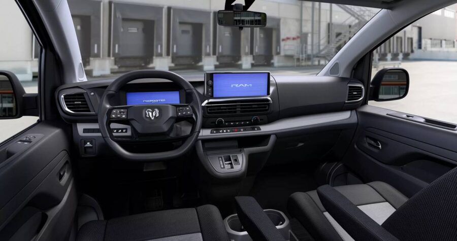 Ram ProMaster City 2027 chega aos EUA com base do Fiat Scudo e versão de passageiro 2 Ram Promaster City 2026 2027 interior