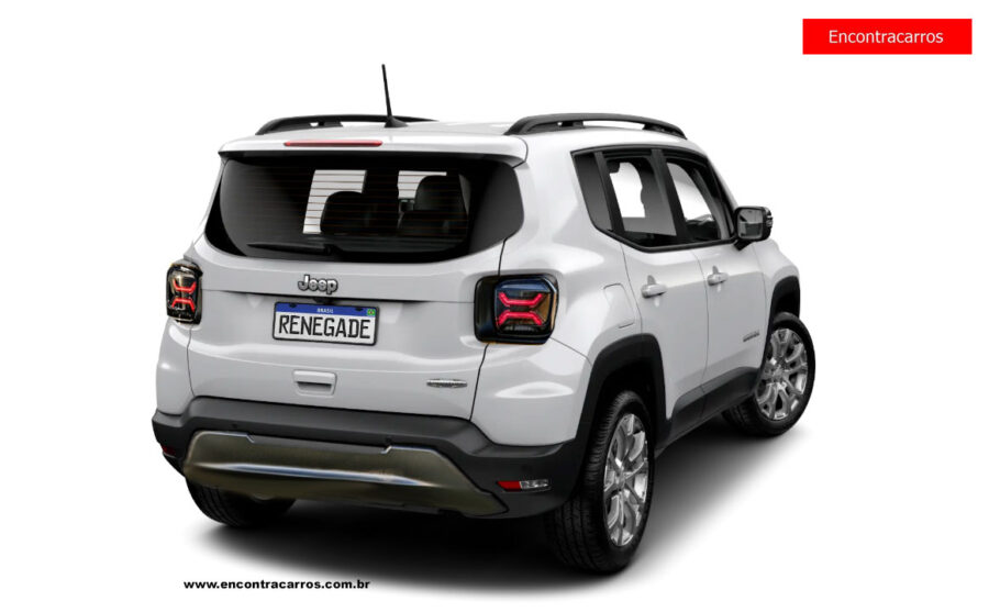 Novo Jeep Renegade 2027 - Chegará em abril com motor híbrido, confira tudo o que já sabemos 2 Novo Jeep Renegade 2027 traseira