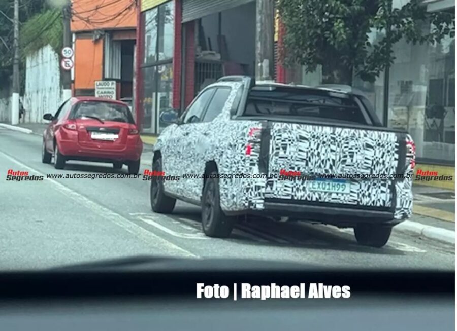 VW Tukan - Nova picape é flagrada e revela seu tamanho, confira os motores e expectativa de preços 3 VW Tukan flagra