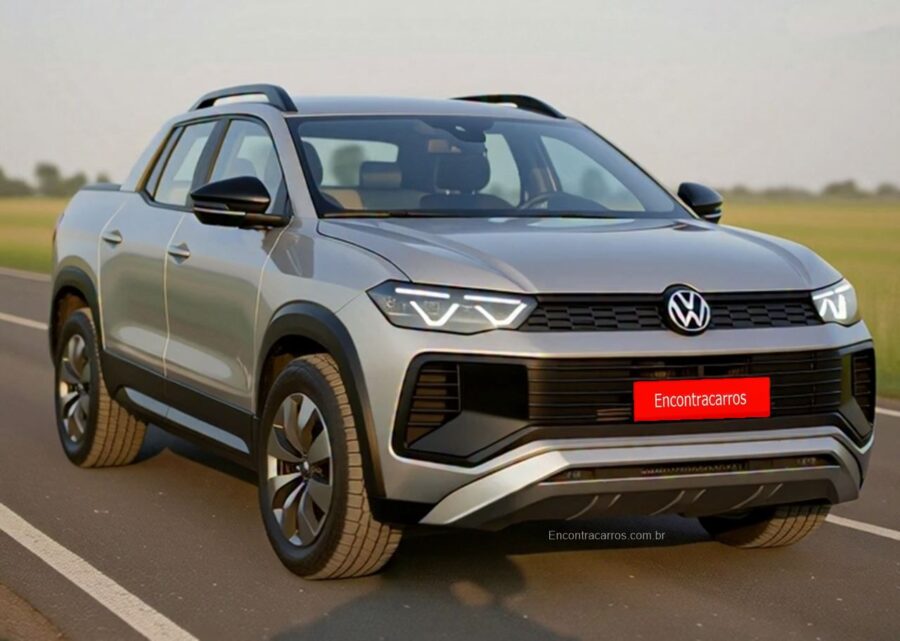 VW Tukan - Nova picape é flagrada e revela seu tamanho, confira os motores e expectativa de preços 6 VW Tukan