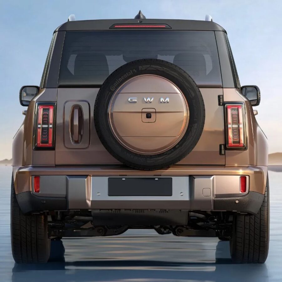 Haval HX - O novo SUV top de linha da marca impressiona 3 Haval HX traseira