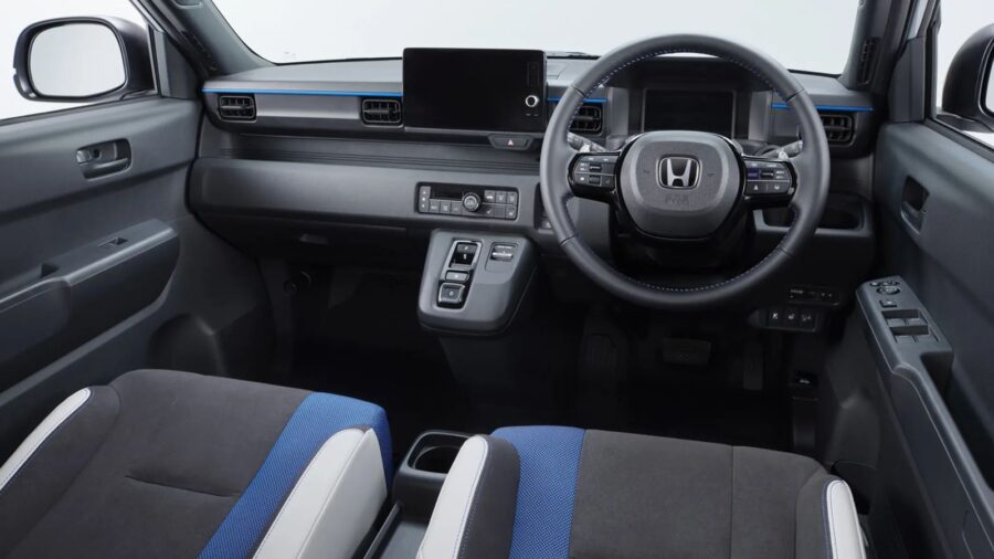 Honda Super N 2026 - O novo rival do BYD Dolphin Mini 5 Honda Super N 2027 interior