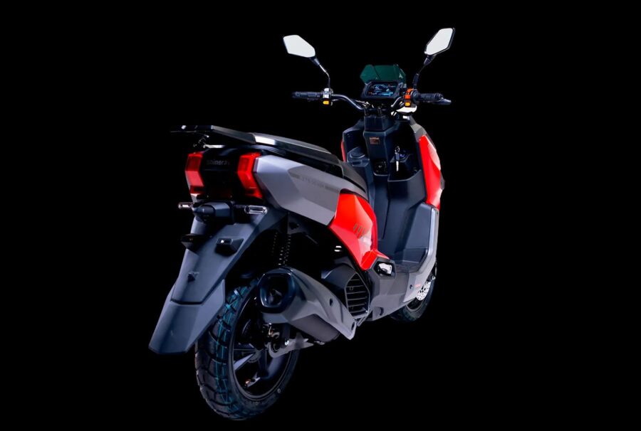 Shineray Urban Lite 150 - Chega por R$12.490 mirando Honda Elite e Yamaha Fluo 3 Shineray Urban Lite 150 traseira