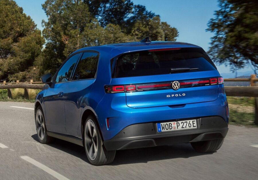 VW ID.Polo é apresentado, confira versões, motores e preços 1 Volkswagen ID.Polo traseira