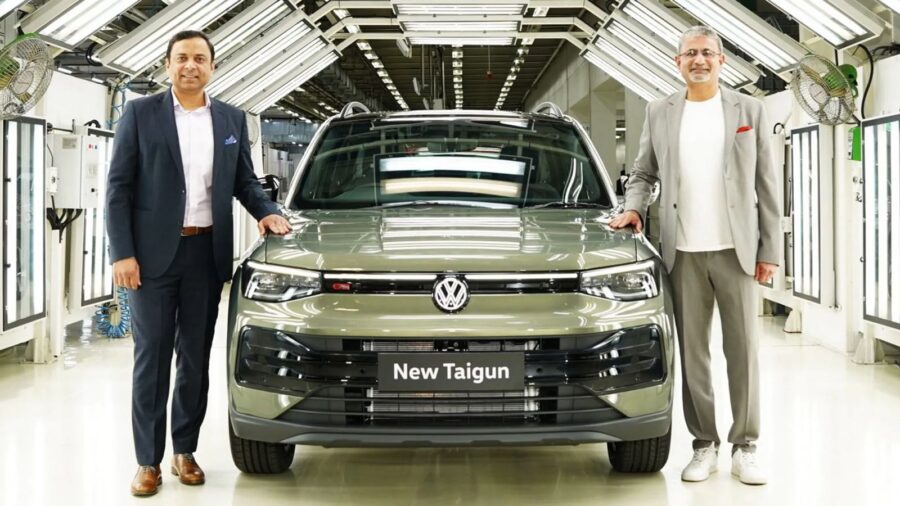 VW T-Cross 2027 (Taigun 2027) reestilizado é mostrado na Índia 3 VW Taigun 2027 / VW T-Cross 2027