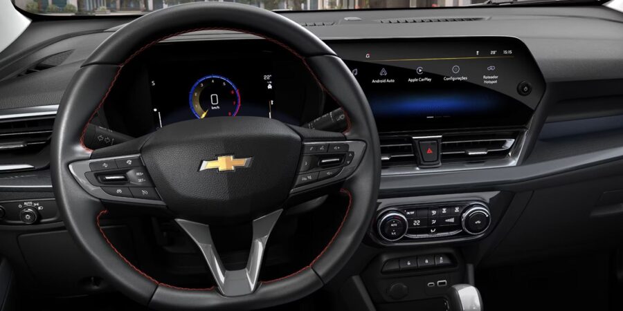 Chevrolet Spin 2027 - Confira o que mudou, versões, preços e equipamentos 2 Chevrolet Spin 2027 interior painel