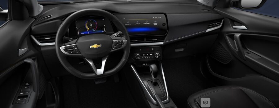Chevrolet Tracker 2027 chega mais equipado, confira os preços e versões 3 Chevrolet Tracker LTZ 2027 interior