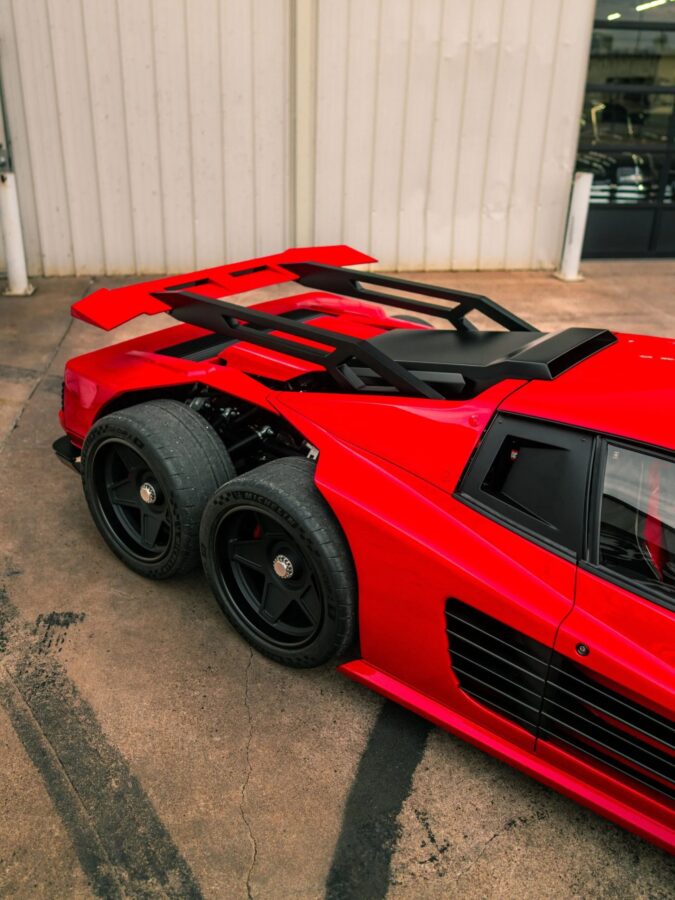 Ferrari F6: A Testarossa de seis rodas e 1200 CV da Gas Monkey 3 Ferrari F6