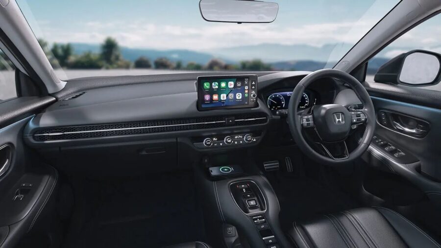 Novo Honda ZR-V 2027 é apresentado na Índia com motor híbrido de 183 cv 3 Honda ZR-V 2027 interior