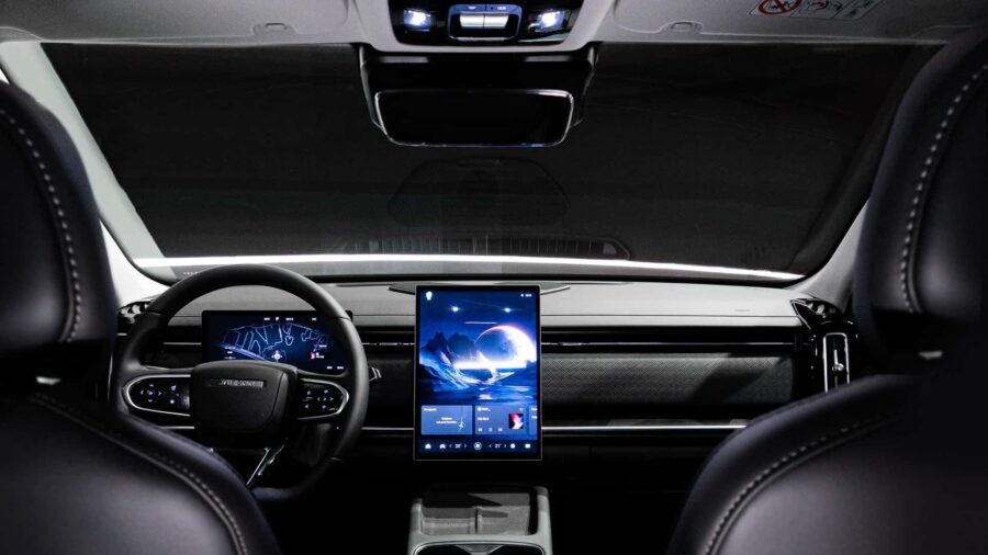 Jaecoo 7 Elite PHEV em detalhes o híbrido plugin mais barato do Brasil 3 Jaecoo 7 Elite interior painel
