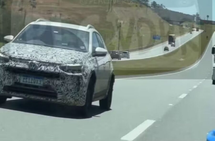 Novo Nivus 2027/2028 - Conheça os detalhes da nova geração 5 novo nivus mula de teste