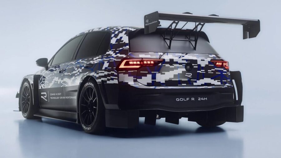 VW Golf R 24H 2027 - Volkswagen mostra um super Golf para as 24h de Nurburgring 2027 3 Volkswagen Golf R 24H