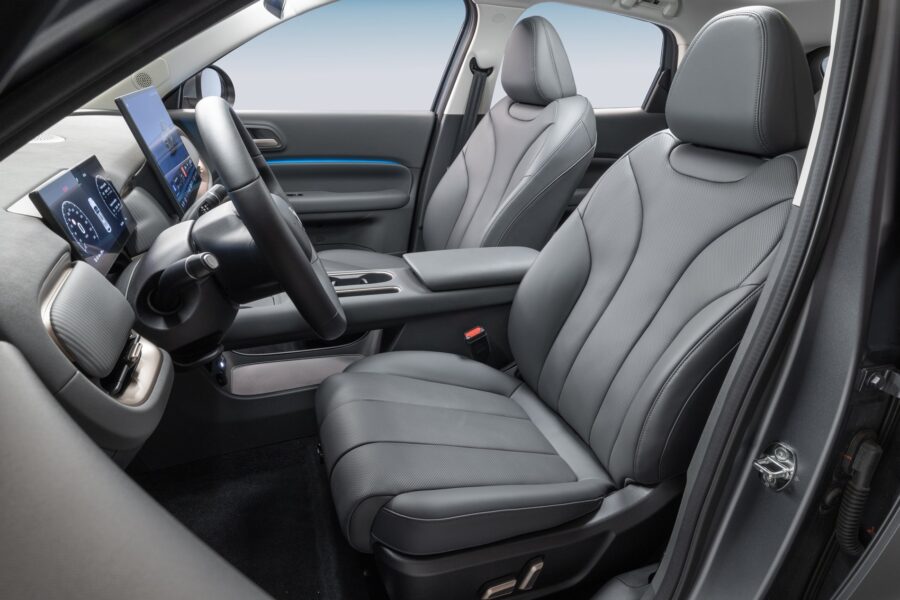GWM Ora 5 - SUV elétrico chega ao Brasil por R$ 159.900. Confira em detalhes 4 Ora 5 interior bancos dianteiros