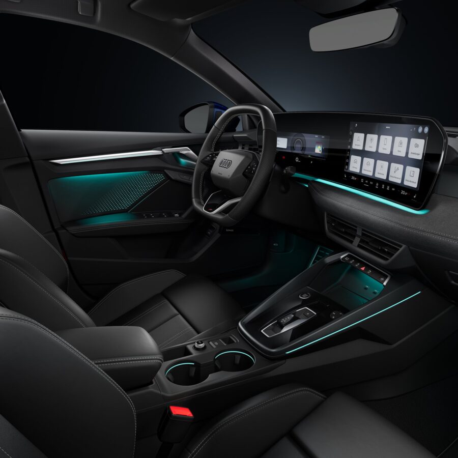 Novo Audi A3 2027 chega com mais tecnologia e novo interior 1 Audi A3 2027 interior