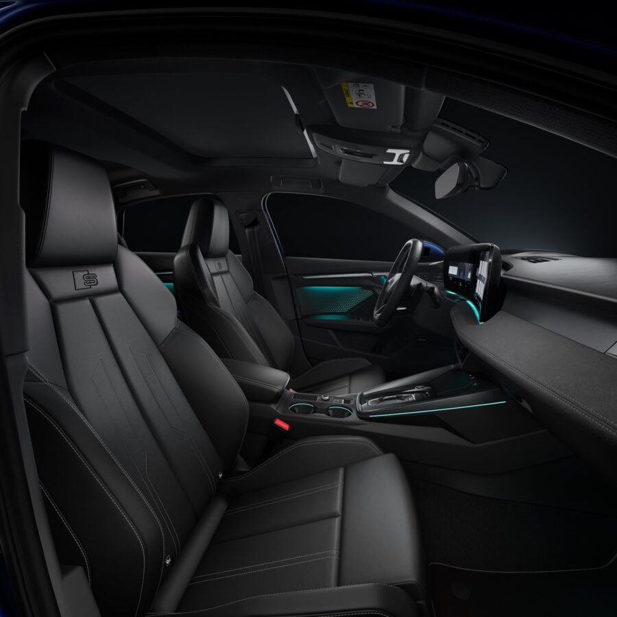 Novo Audi A3 2027 chega com mais tecnologia e novo interior 2 Audi A3 Sedan 2027 interior