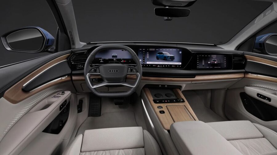 Novo Audi Q7 2027: 3ª Geração é revelada com V6 diesel híbrido 6 Audi Q7 2027 interior