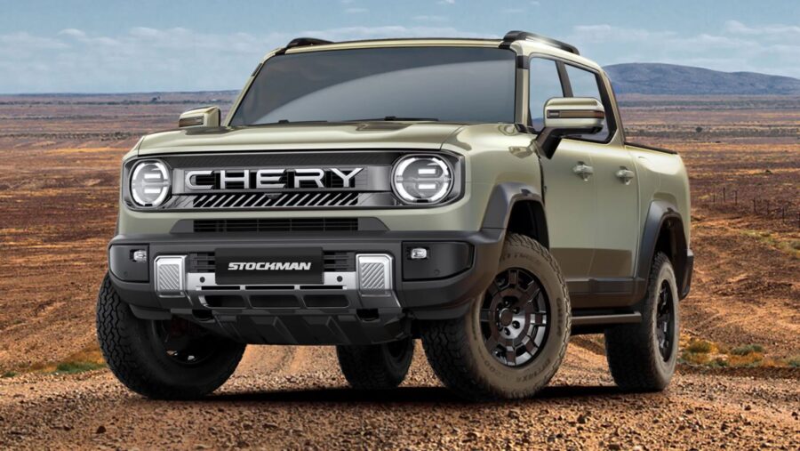 Chery Stockman - Picape diesel plugin híbrida é lançada na Austrália com 475 cv 1 Chery Stockman