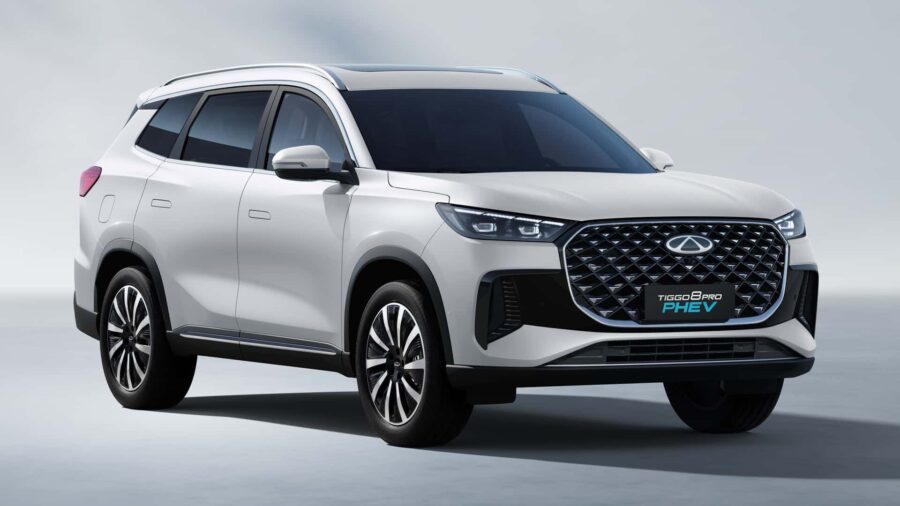 Home 1 Chery Tiggo 8 PHEV 2027 híbrido plugin