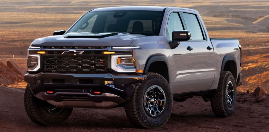 Chevrolet Silverado 2027 - Nova geração é apresentada com novo V8 emprestado do Corvette 1 Chevrolet Silverado ZR2 2027