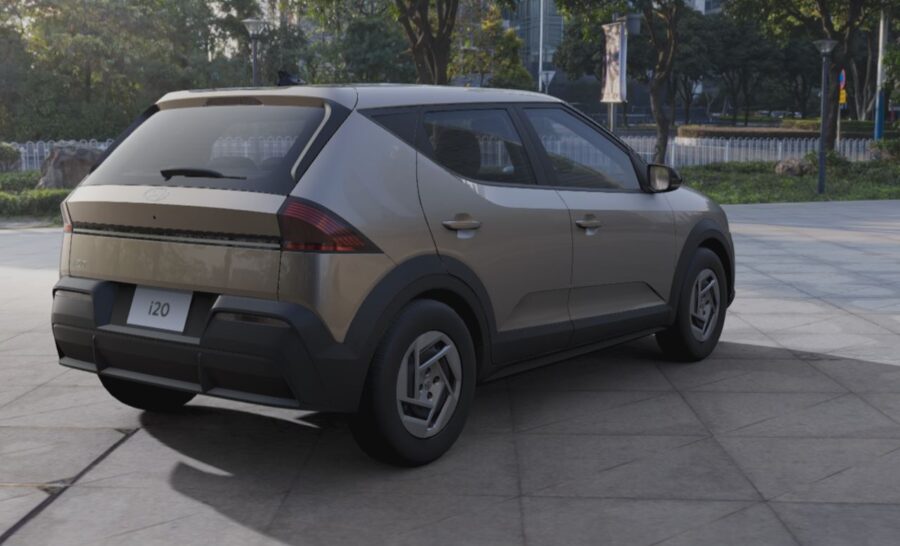 Hyundai i20 2027 chega ao Brasil por R$ 99.990. Confira em detalhes, versões, equipamentos e preços 3 Hyundai i20 Comfort 2027 traseira