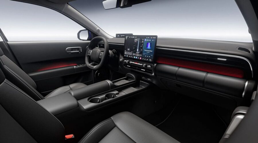 Novo Elantra 2027 é apresentado com visual futurista e interior luxuoso 3 interior novo hyundai elantra 2027