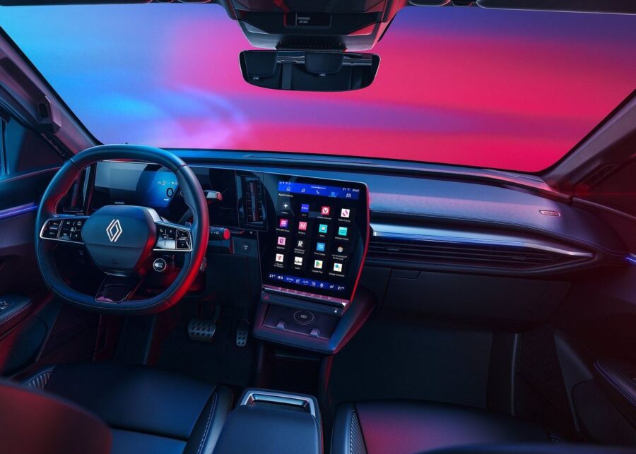 Megane E-Tech 2027 tem visual atualizado e bateria maior, será que agora fará sucesso? 4 Renault Megane E-Tech 2027 interior