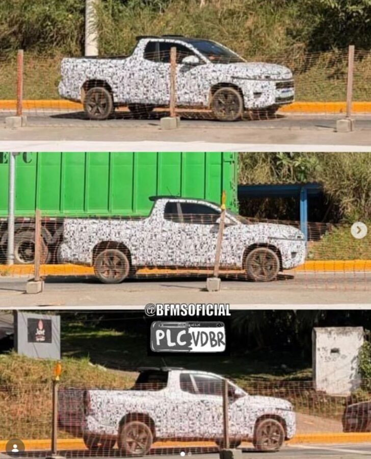 VW Tukan Cabine Simples é flagrada, virá para substituir a Saveiro Robust 1 VW Tukan Cabine Simples